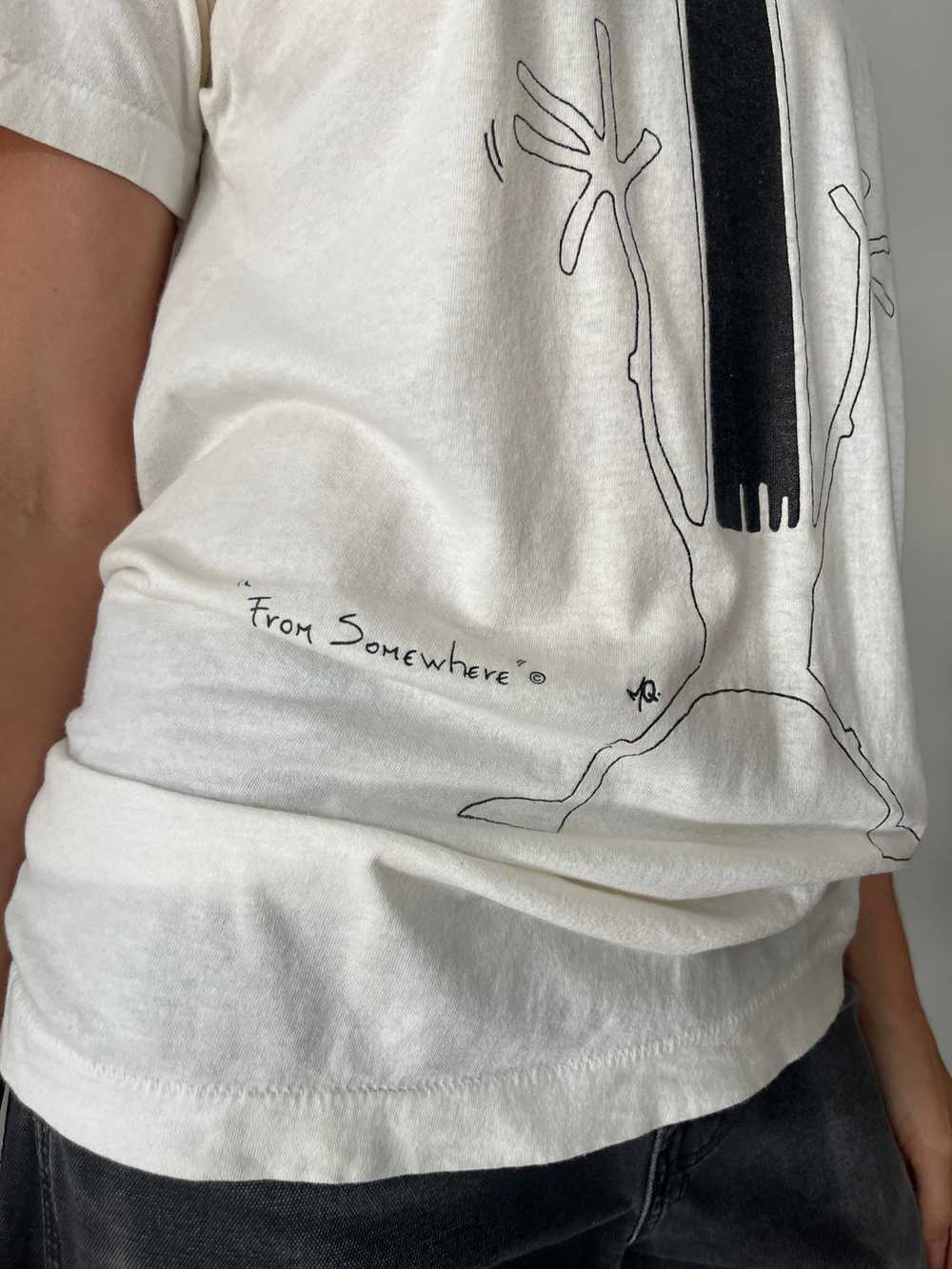 Monster Line Drawing Tee - image 2