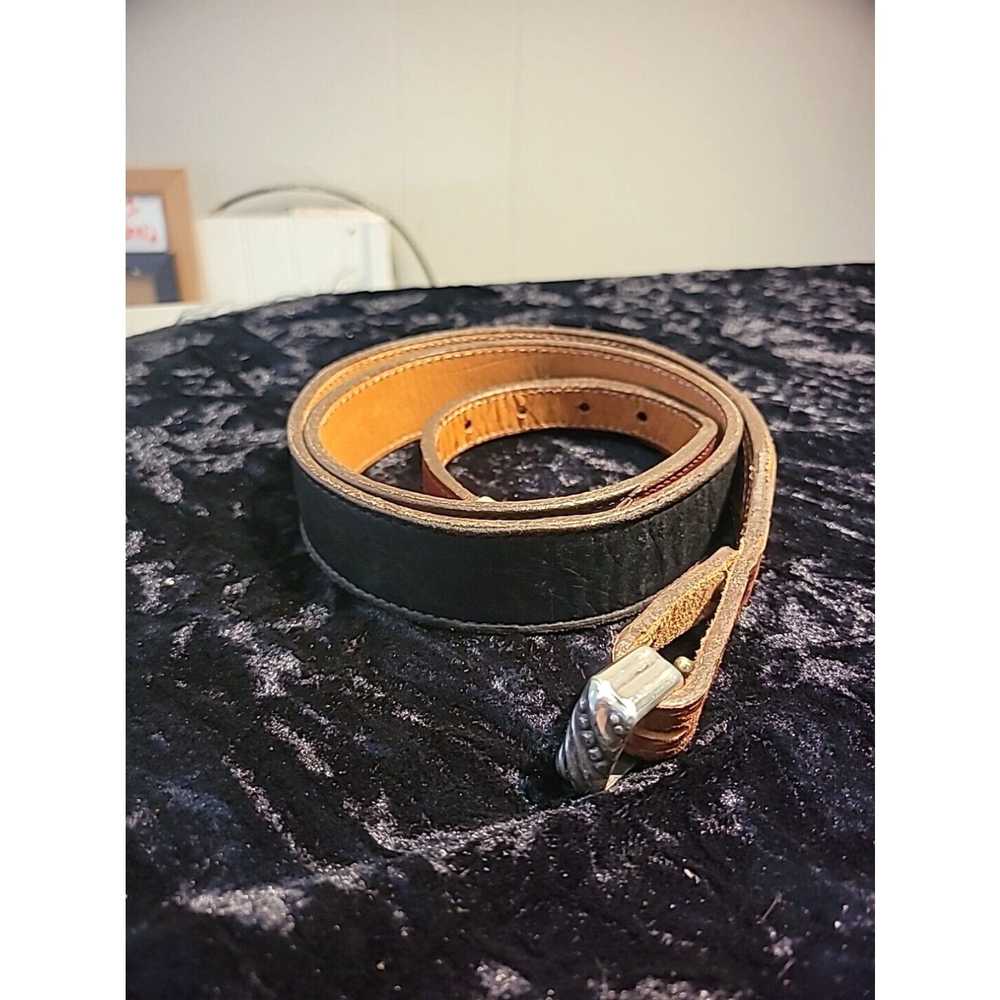 Buckle Vintage Nocona Belt Co Genuine Leather Wom… - image 2