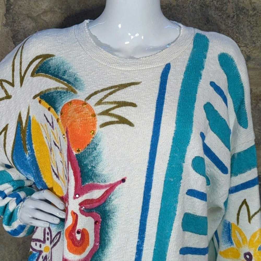 Other Valerie Lynn Designer Artwear Vintage Sweat… - image 2