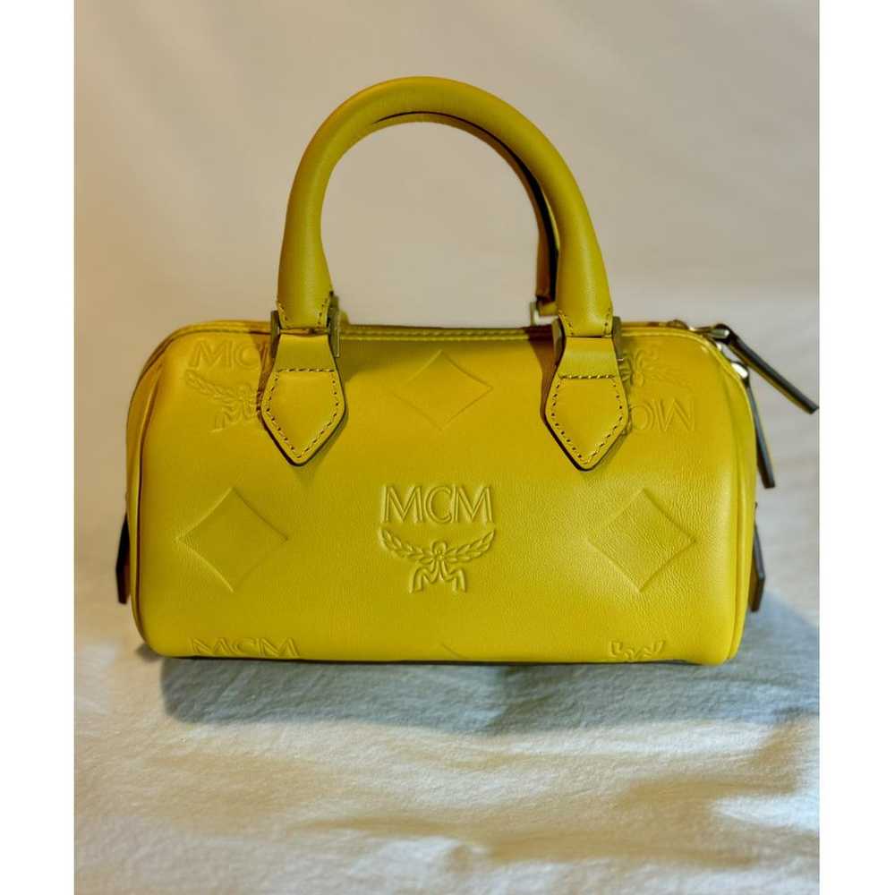 MCM Boston leather mini bag - image 2