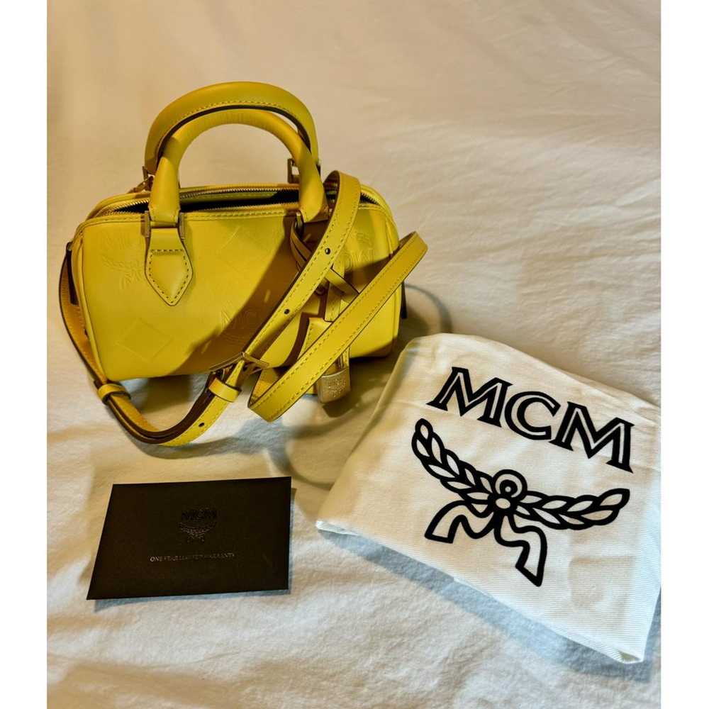 MCM Boston leather mini bag - image 9