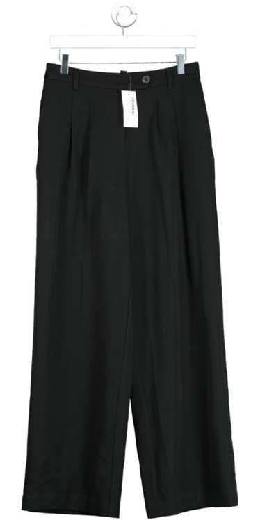 New Look Black Wide Leg Trousers UK 12