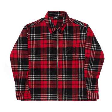 Revenge Revenge Red Embroidered Flannel L - image 1