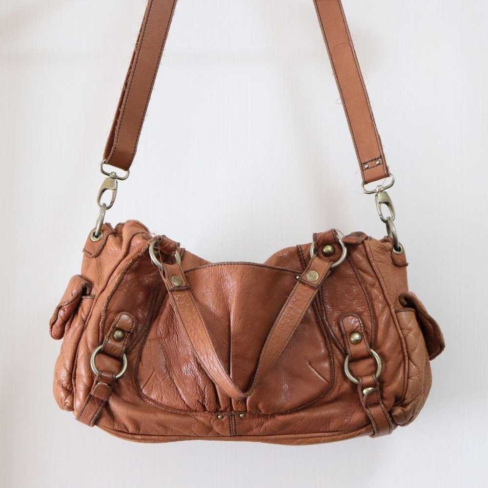 Bure Shoulder Bag 2WAY Bag Leather Excellent Cond… - image 2