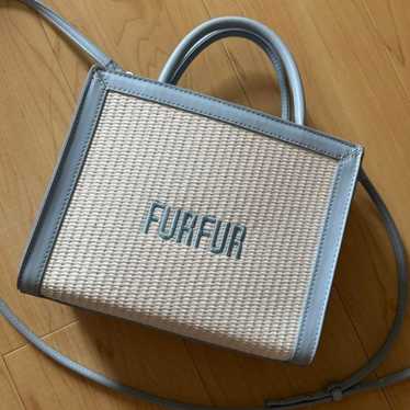 FURFUR Raffia Tote Bag - image 1