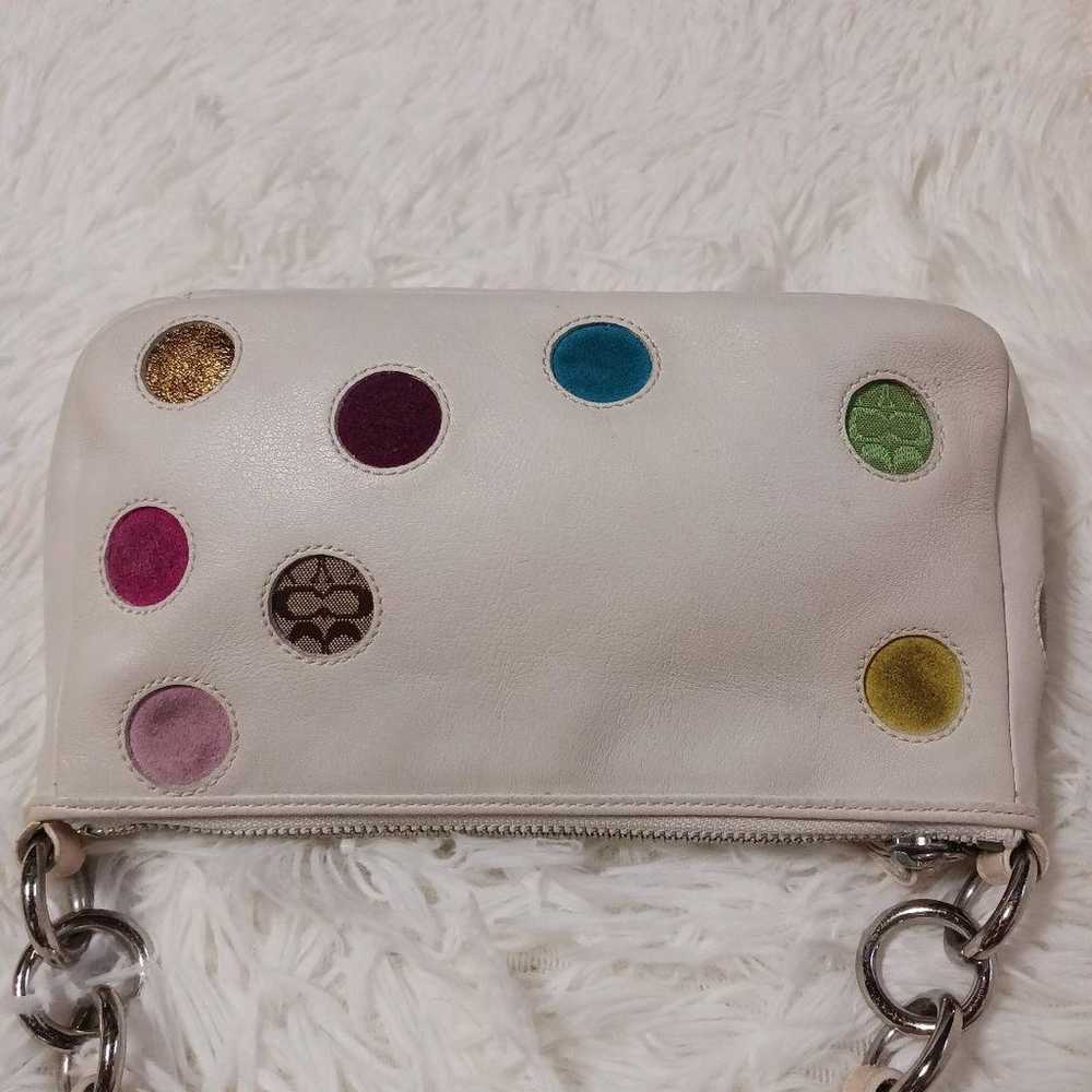 COACH Polka Dot Polka Dot Demi Pouch One Shoulder… - image 8