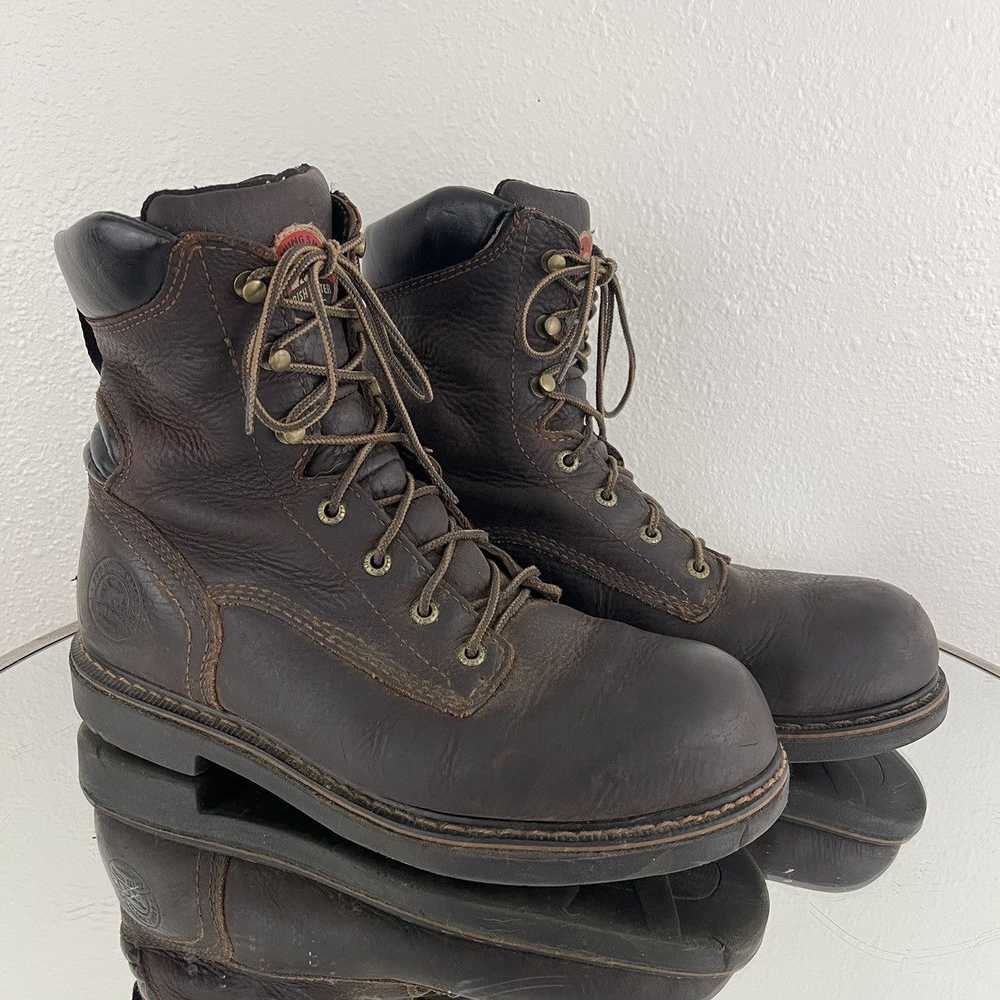 Red Wing RED WING Mens Brown Leather Irish Setter… - image 2