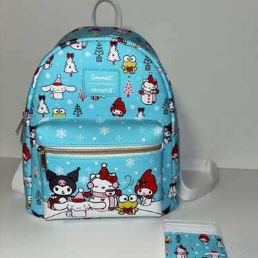 Loungefly Hello Kitty Monster Costumes Mini purchases BACKPACK with CARDHOLDER & PIN