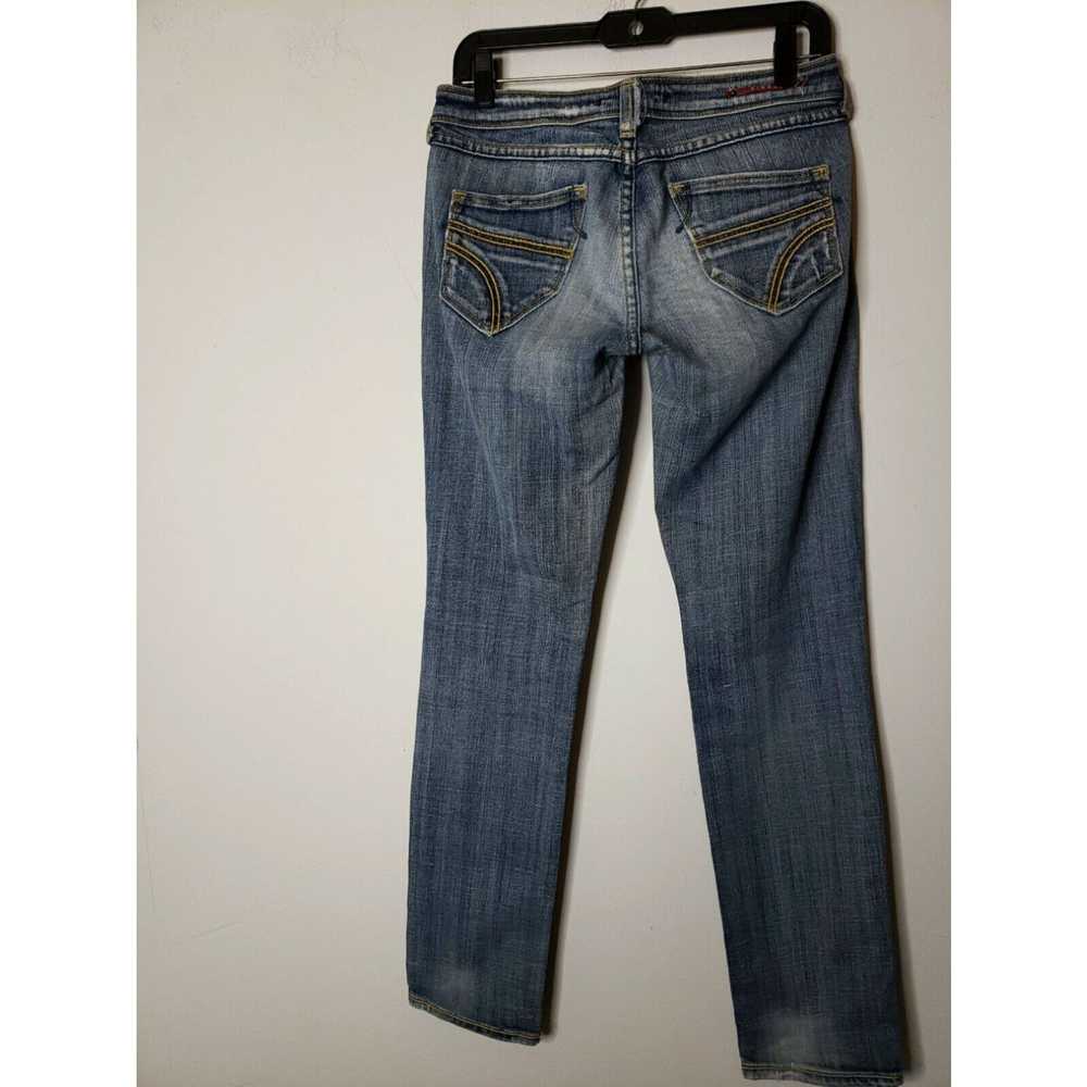 Vintage Vigoss Juniors Denim Blue Jeans Size 5 Di… - image 1