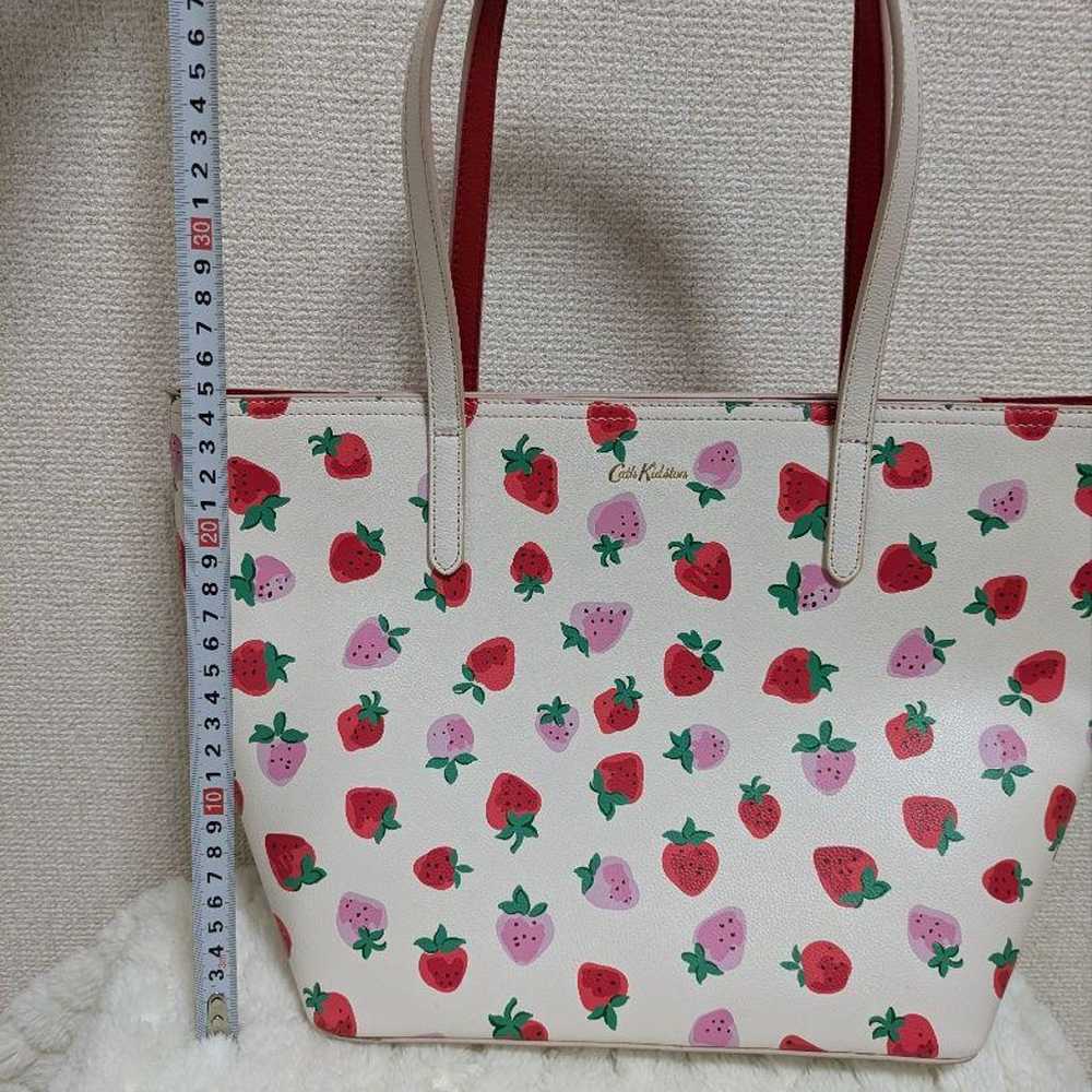 Cath Kidston strawberry pattern tote bag. - image 2