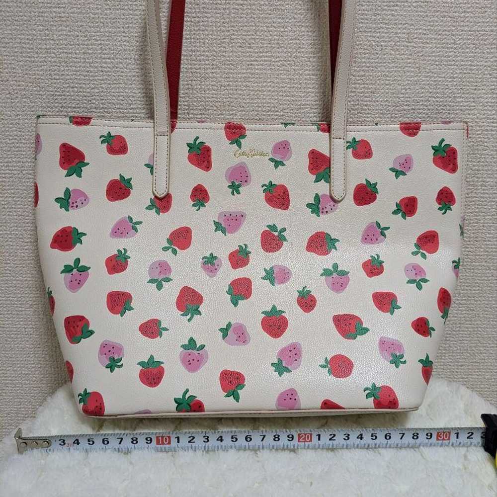 Cath Kidston strawberry pattern tote bag. - image 3