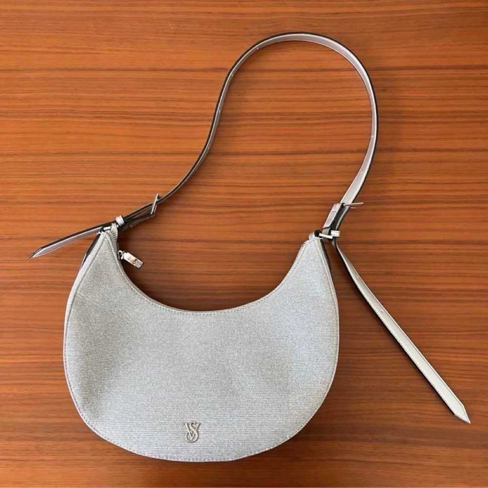 VICTORIA'S SECRET Crescent Curve Shoulder Bag Sil… - image 5