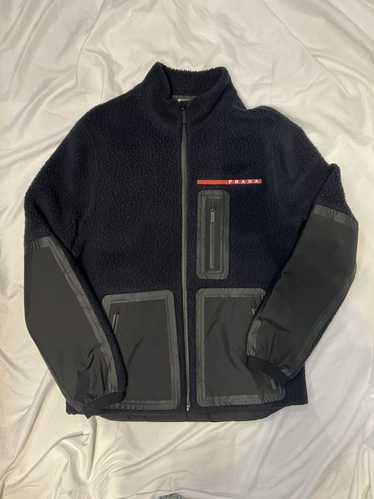 Prada Prada Recycled Fleece Technical Jacket