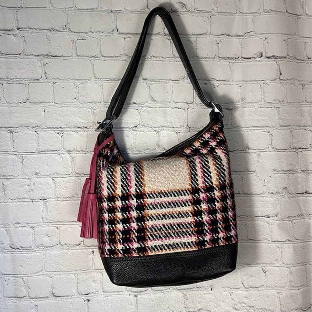 COACH 21146 Legacy Duffle Color Block Wool Leathe… - image 3