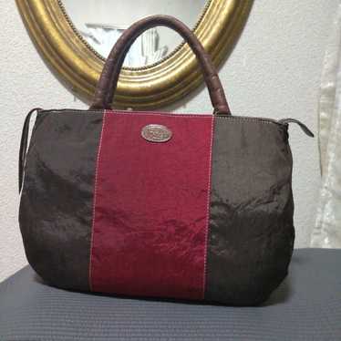 【Excellent Condition】Ibiza ◇ Nylon Handbag ◇ Ligh… - image 1