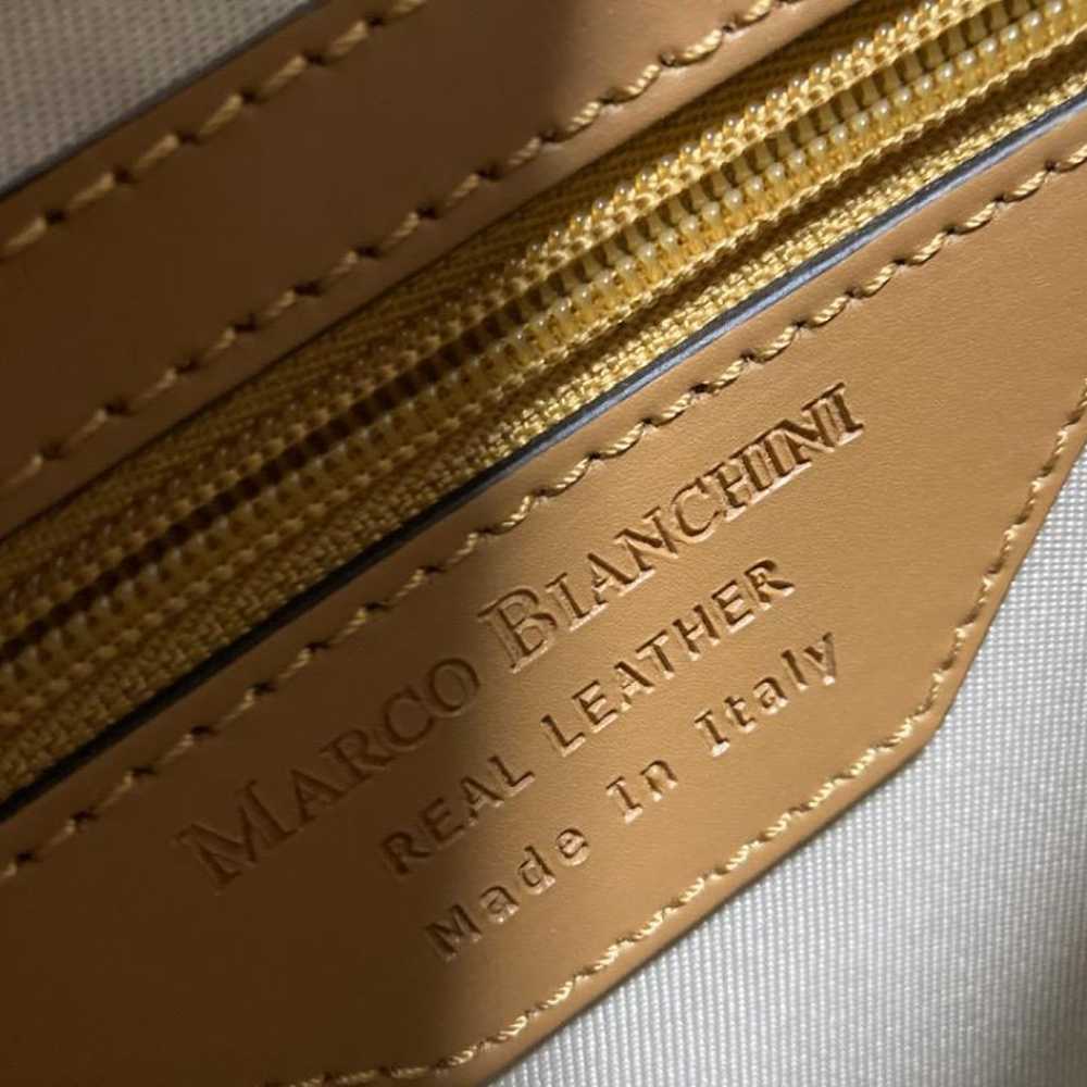 Marco Bianchini Camel Handbag - image 6