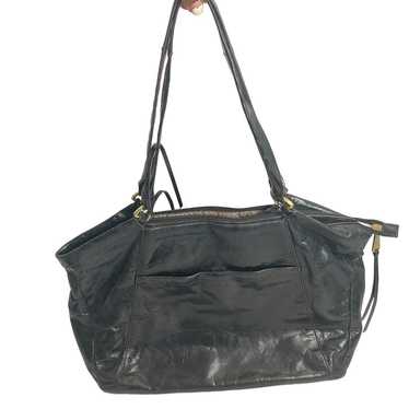 HOBO International Maryanna Black Leather Work Tot