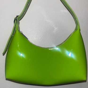 Lime Neon Green Purse Vintage