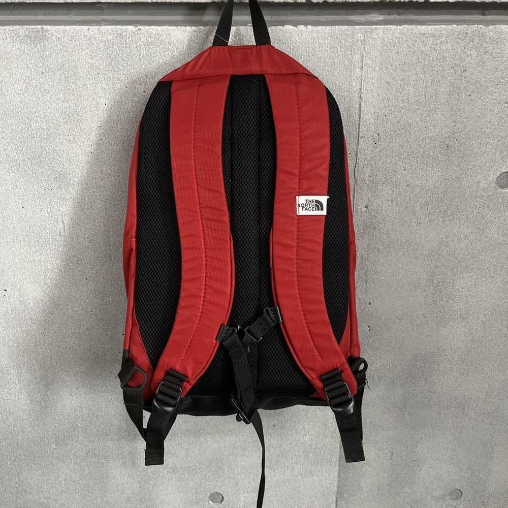 The North Face backpack, red, for men and women. - image 4