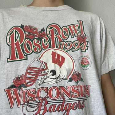 Vintage Vintage Rose Bowl Wisconsin Badgers 1994 … - image 1