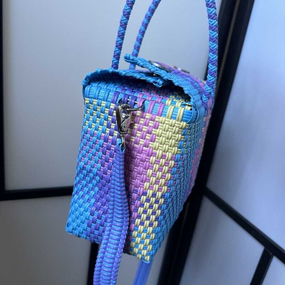 El Cholo's Kid Pastel Handmade Mexican Woven Bag … - image 11