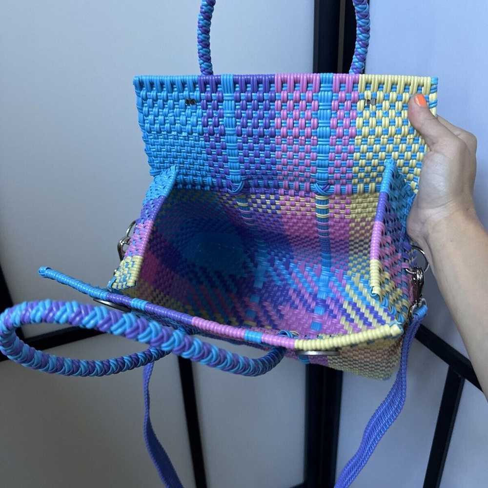 El Cholo's Kid Pastel Handmade Mexican Woven Bag … - image 7