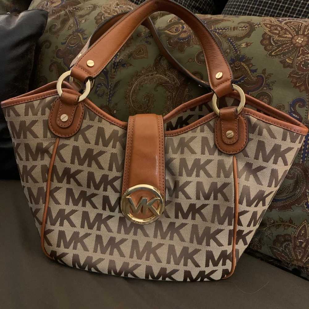 Michael Kors handbag tote purse - image 1