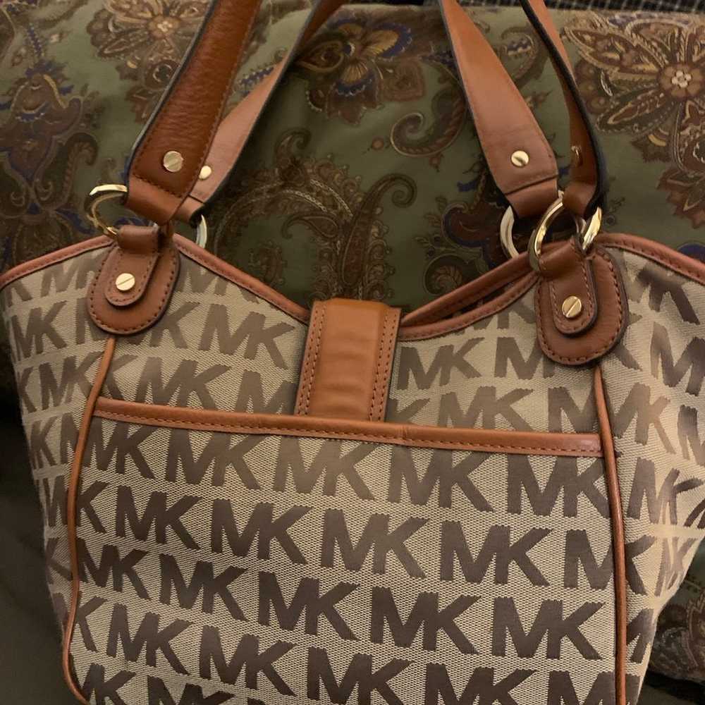 Michael Kors handbag tote purse - image 2