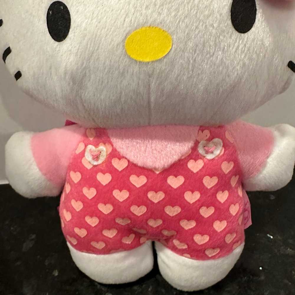 Vintage hello kitty plush backpack 11” - image 2