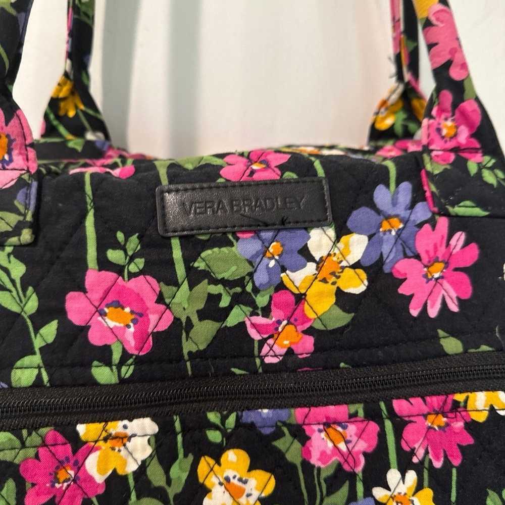 Vera Bradley Wildflower Cotton Weekender Travel B… - image 3