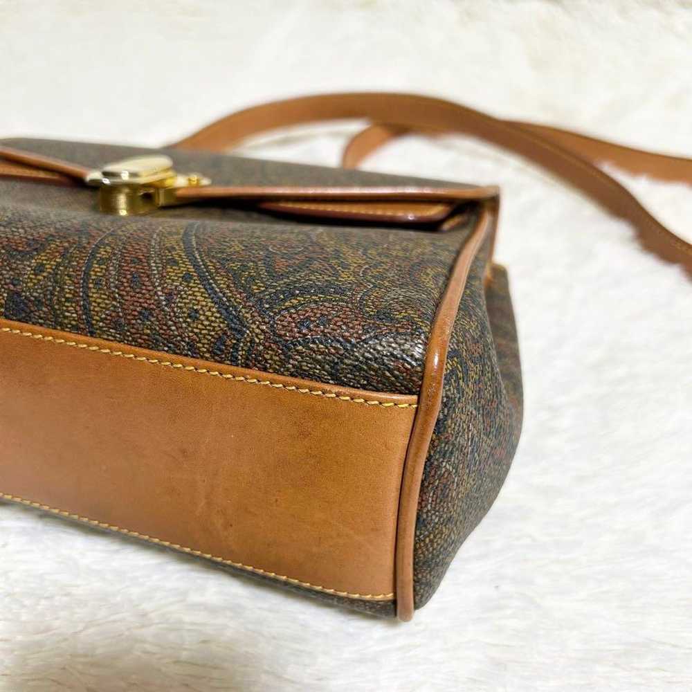 CERAPIAN Therapian Shoulder Bag 2way Paisley Brown - image 10