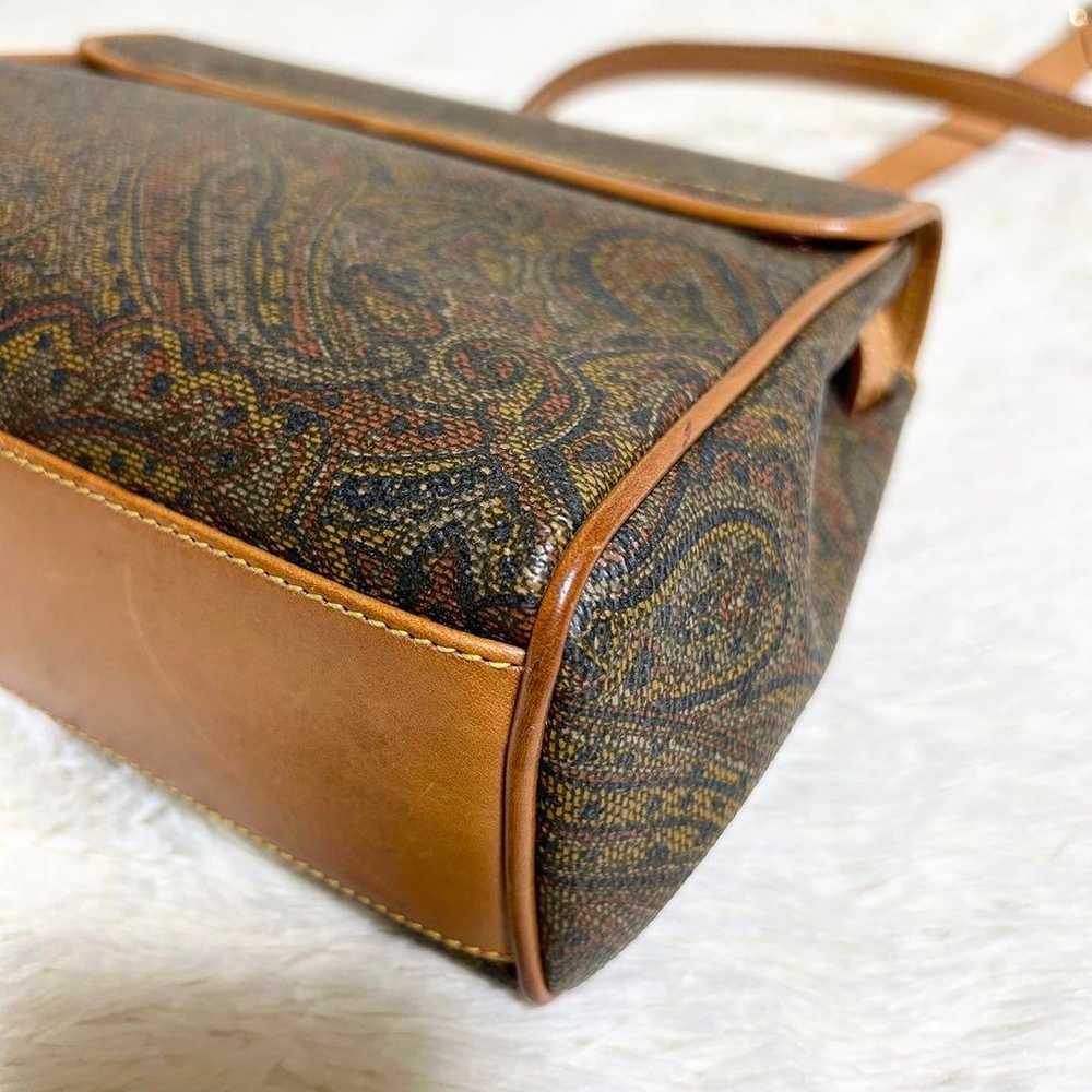 CERAPIAN Therapian Shoulder Bag 2way Paisley Brown - image 12