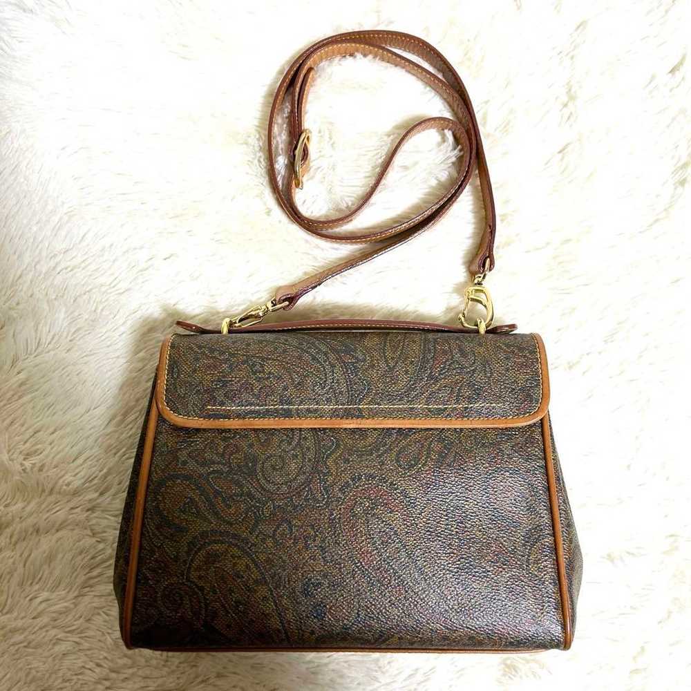 CERAPIAN Therapian Shoulder Bag 2way Paisley Brown - image 3