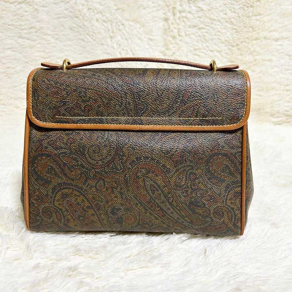 CERAPIAN Therapian Shoulder Bag 2way Paisley Brown - image 5