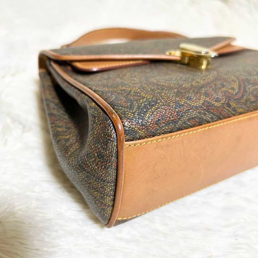 CERAPIAN Therapian Shoulder Bag 2way Paisley Brown - image 9