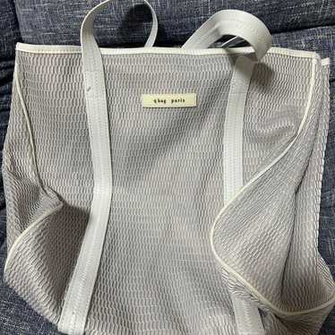 qbag nest n°1 Nest Mesh Gray Beige - image 1