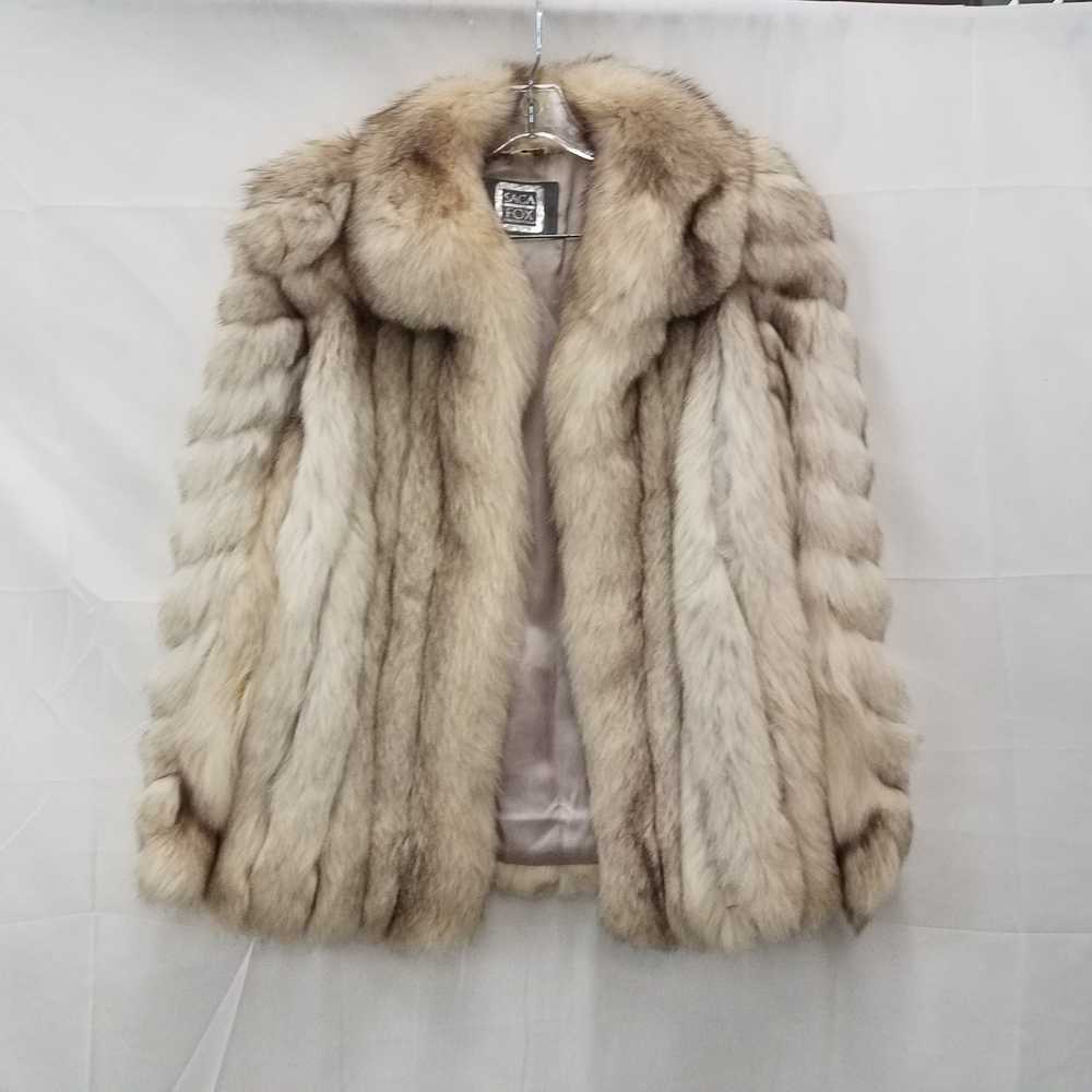 Saga Fox Vintage Fox Fur Coat Size Large - image 1