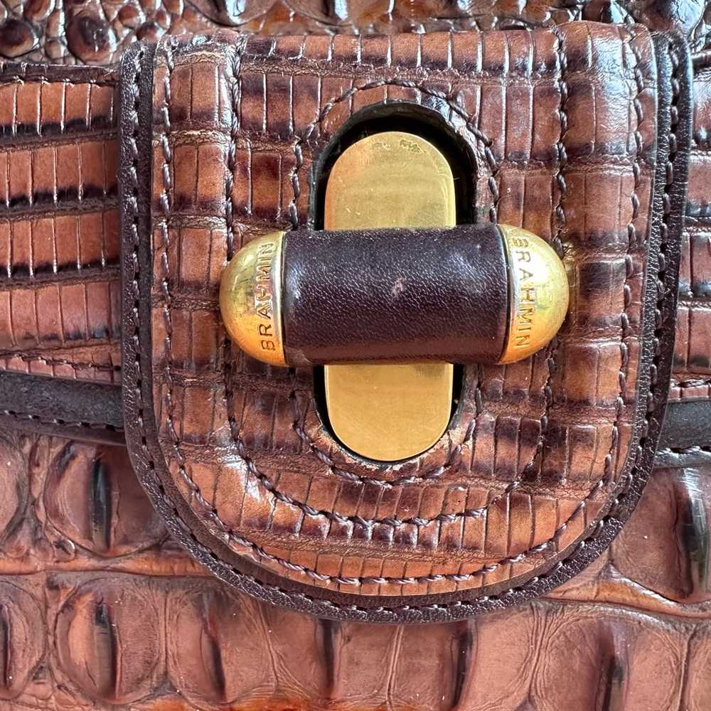 Brahmin shoulder bag in good used condition - image 8