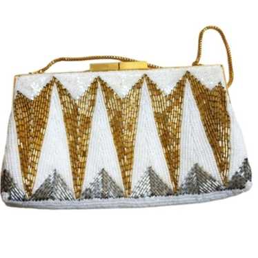 Vintage 60's Beaded Evening Purse - image 1