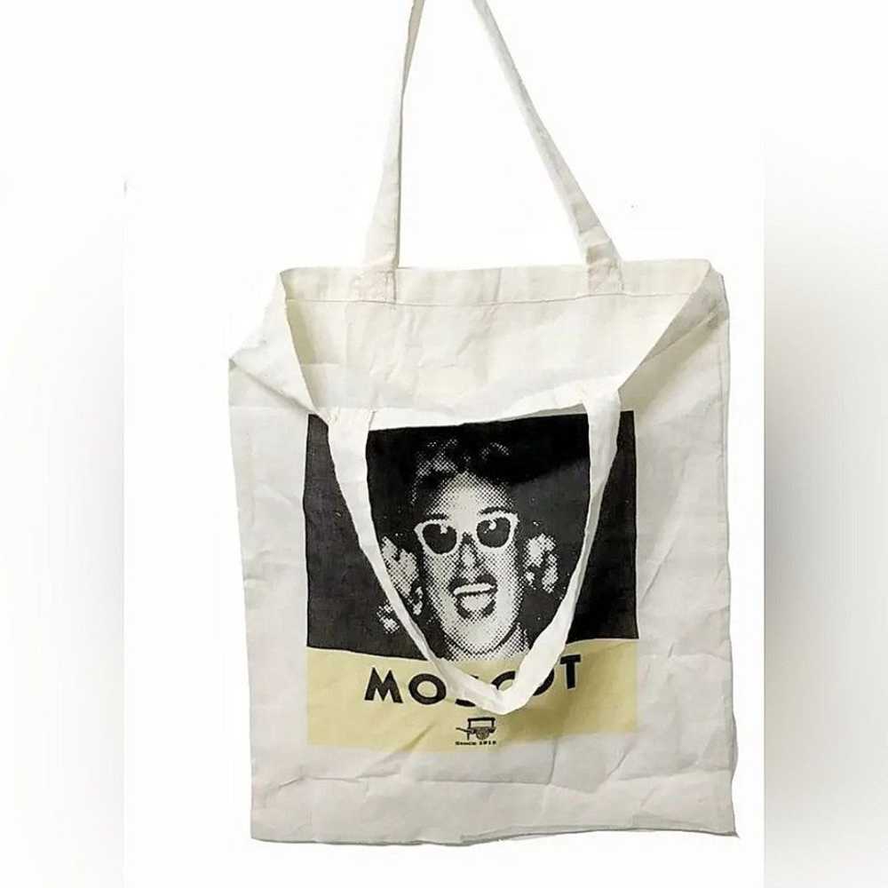 Vintage 90's MOSCOT New York Bag Tote Unisex Sten… - image 3