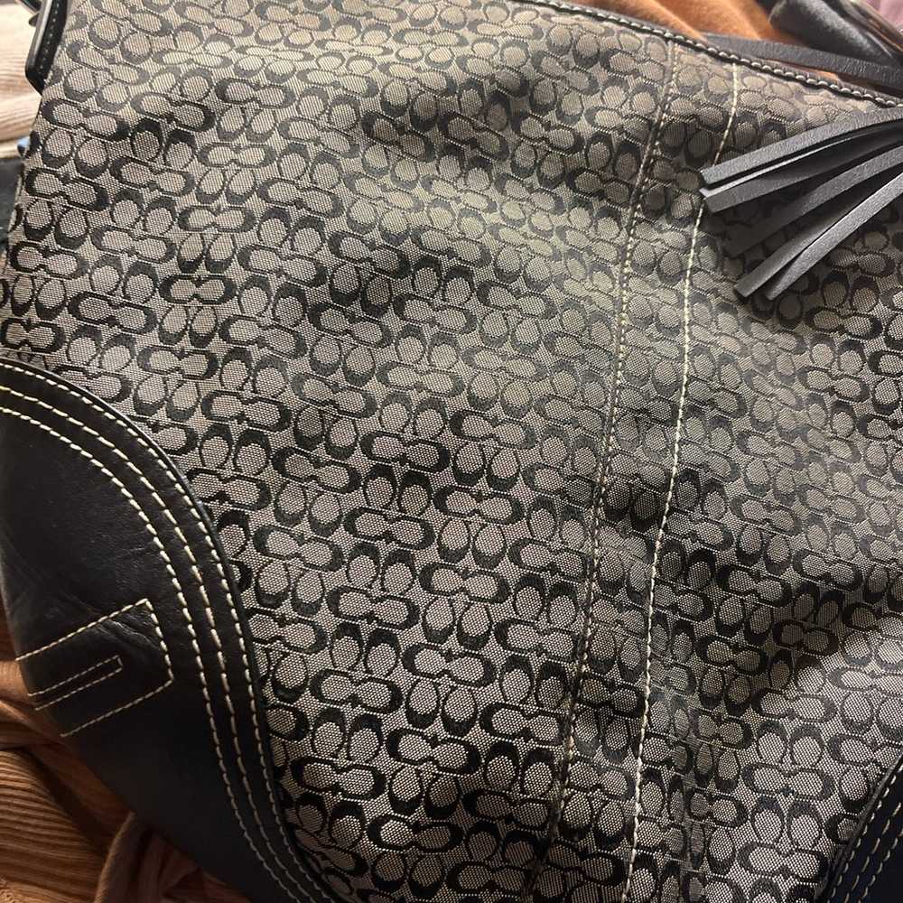 Vintage coach hobo bag - image 4