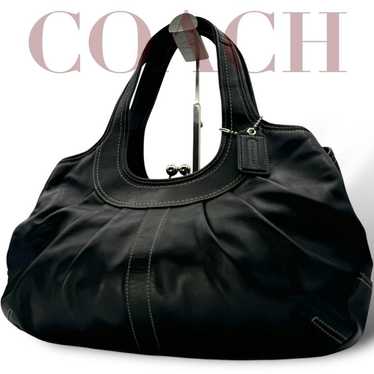 High-quality COACH Ergo Pleated Shoulder Bag with… - image 1