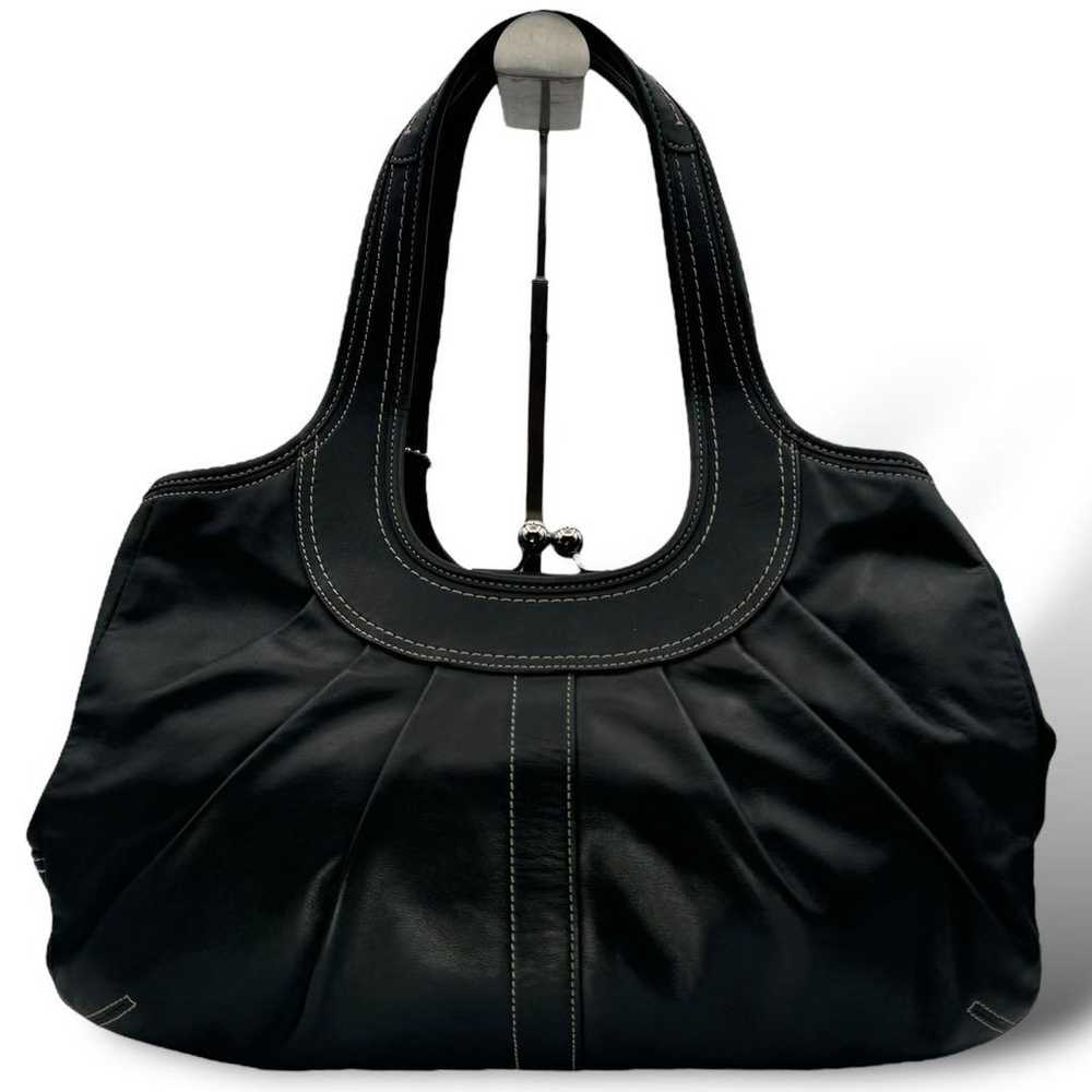 High-quality COACH Ergo Pleated Shoulder Bag with… - image 3