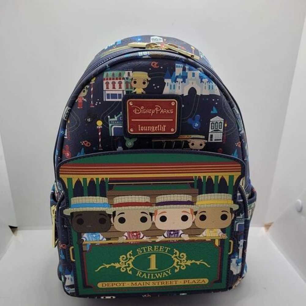 Disney Loungefly Dapper Dan mini backpack and wal… - image 4