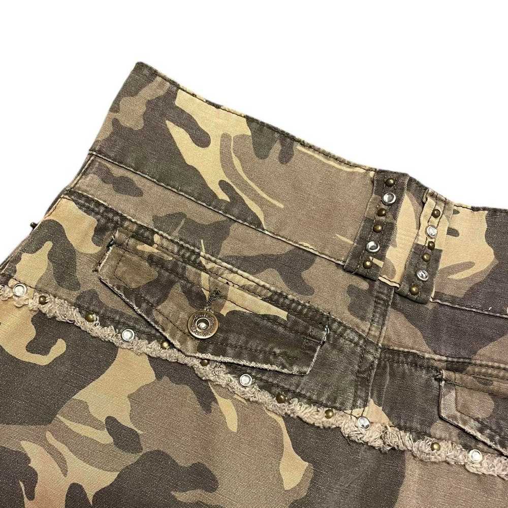 Miss Me VTG Y2K Miss Me utility punk goth camo ti… - image 5