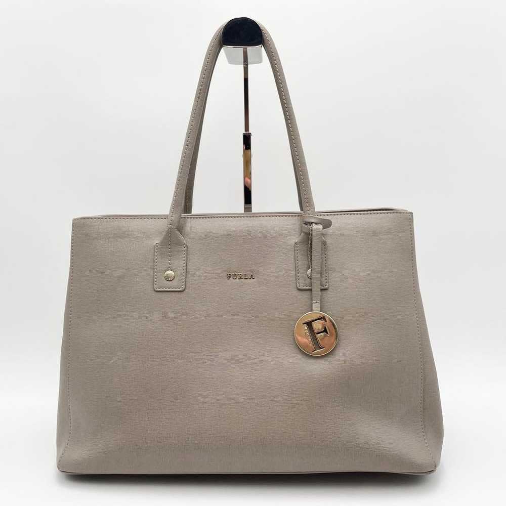 【Excellent Condition ✨️】Furla Linda Tote Bag Char… - image 2