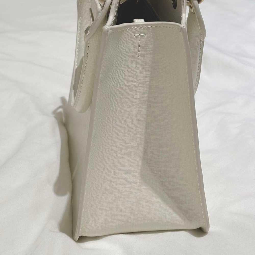 FURLA BELLA Satchel 2way Leather Bag White - image 7