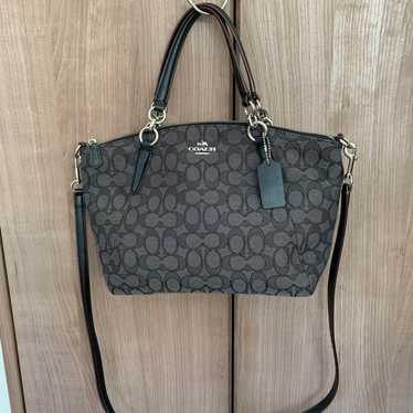 Coach shoulder bag black. - image 1