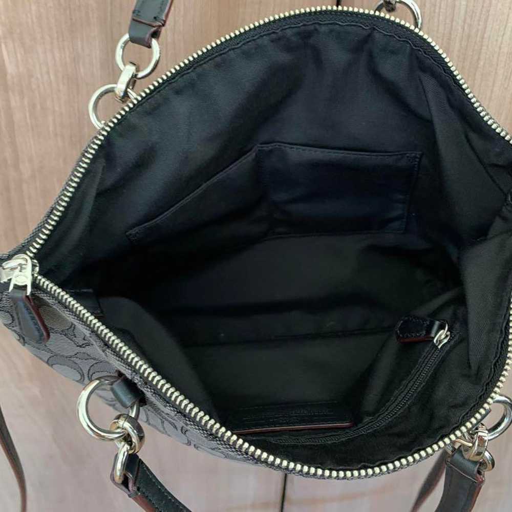 Coach shoulder bag black. - image 3