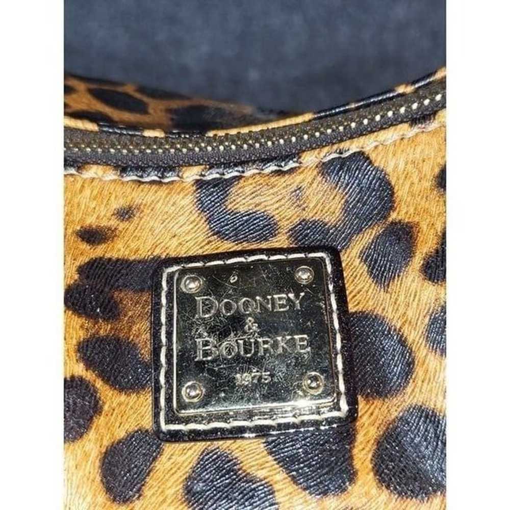 Dooney & Bourke Safari Print Shoulder Bag Genuine… - image 2